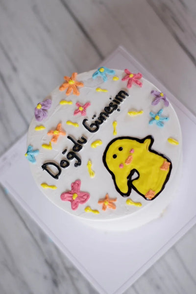 Butik Motto Cake _ Doğdu Güneşim